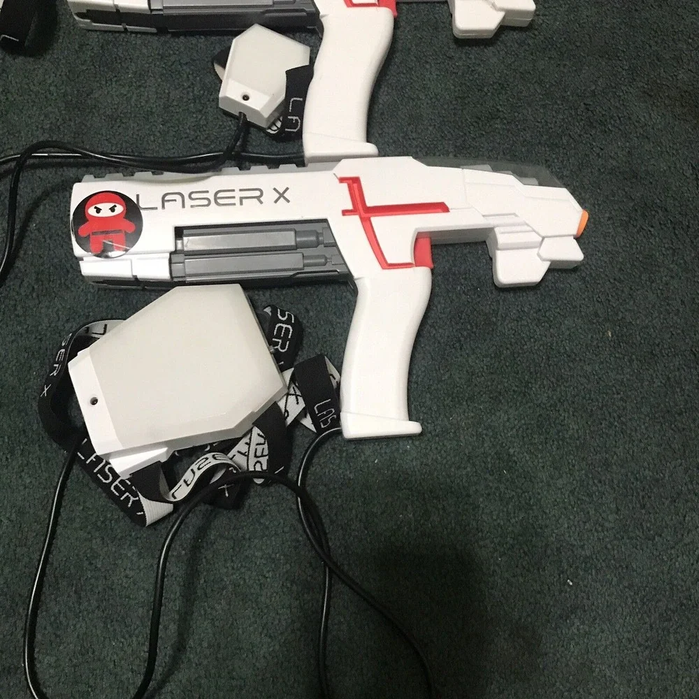 Laser X Three Players Laser Gaming‎ Set Tested
